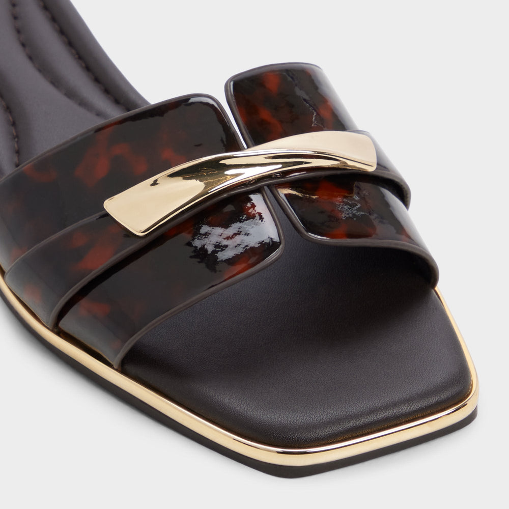 Aldo Darlina in Open Brown - Slide sandal Open brown