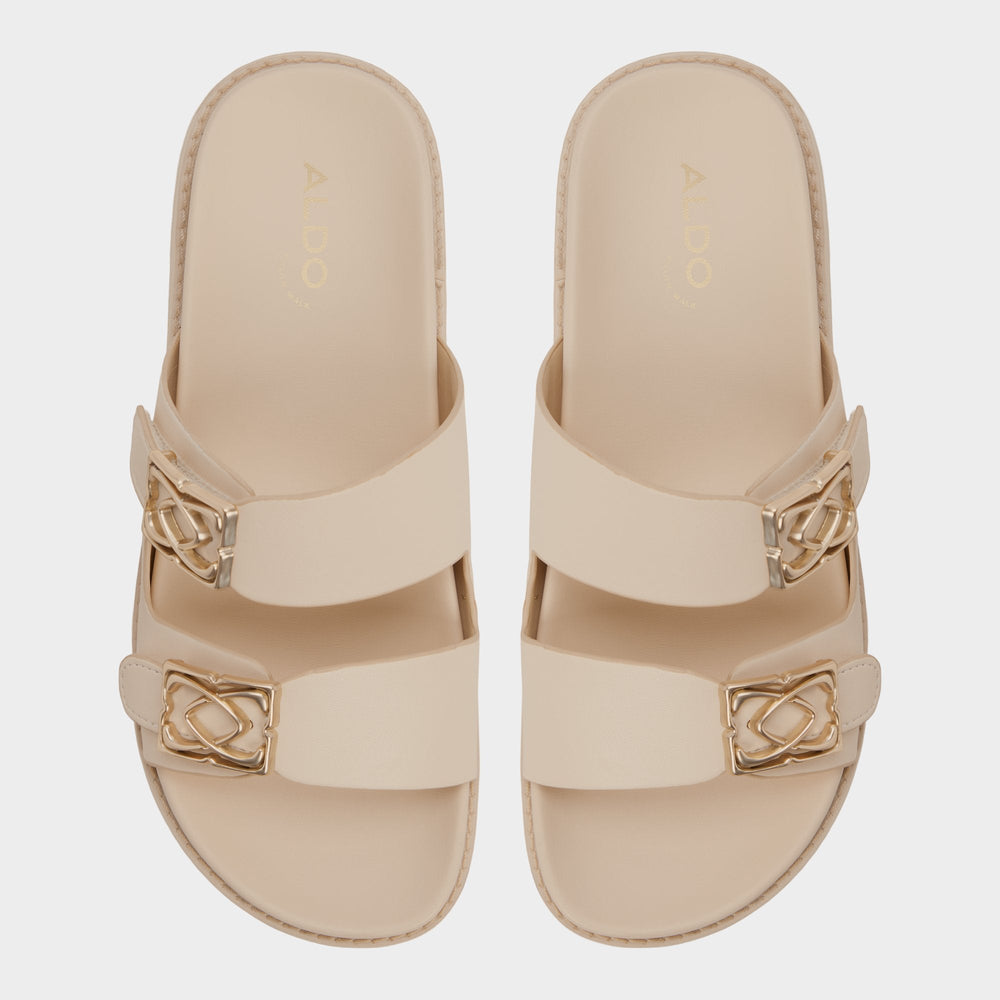 Aldo Mungos in Cream - Footbed sandal, Footbed sandal Cream