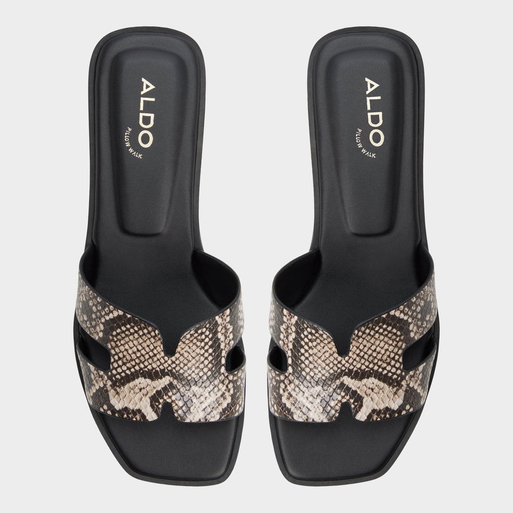 Aldo Itsandal in Open Brown 14190528 - Slide sandal Open brown