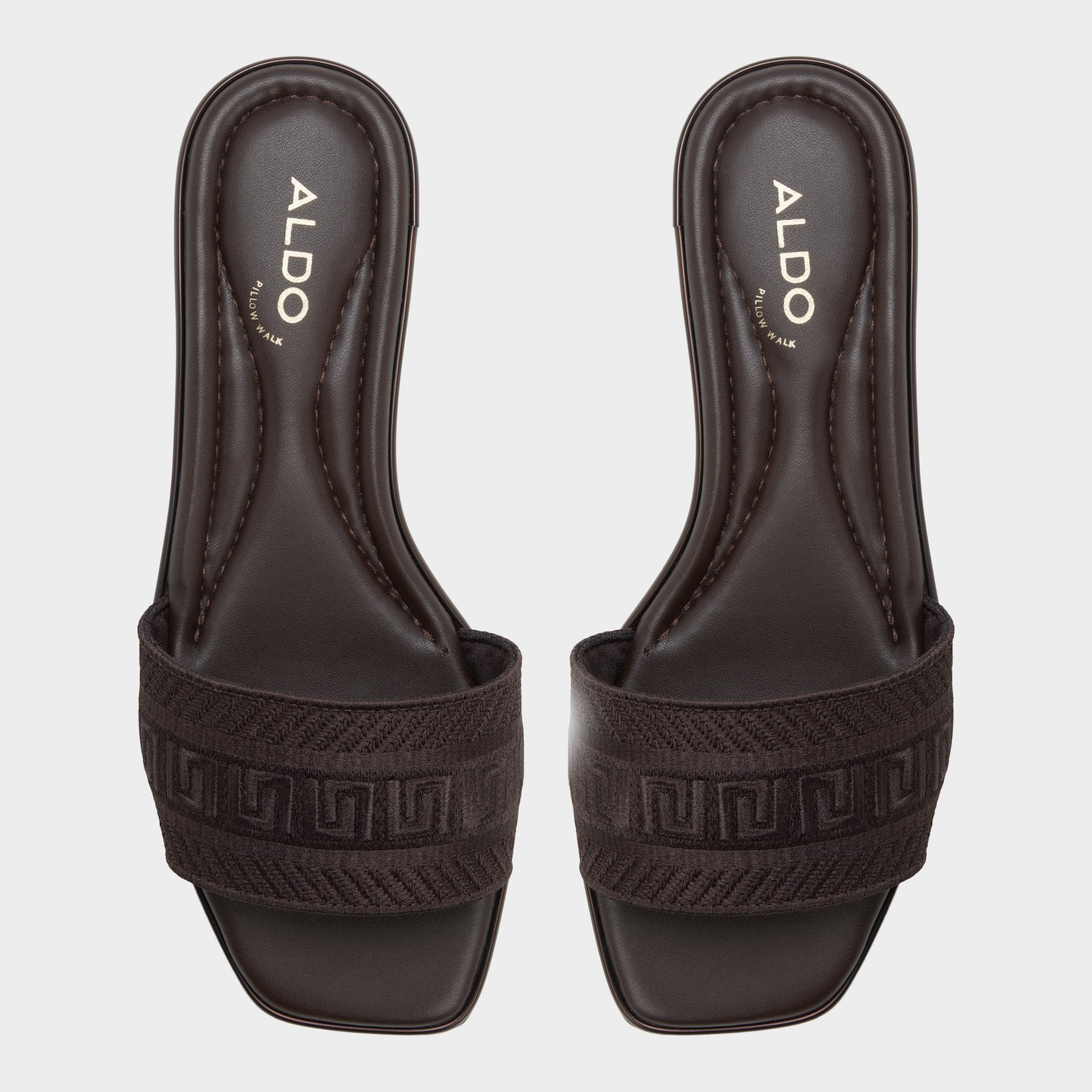 Aldo Oceania in Dark Brown 14298155 - Slide sandal Dark brown