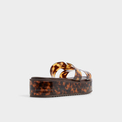 Aldo Anayelie in Open Brown - Slide sandal, Platform Open brown