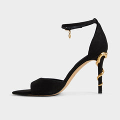 Aldo Medeza in Black - Strappy heeled sandal Black