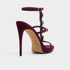 Aldo Opalia in Bordo - Strappy heeled sandal, Platform Bordo