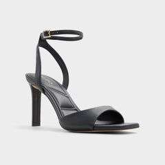 Aldo Sake Black Women's Strappy sandals - Strappy heeled sandal Black