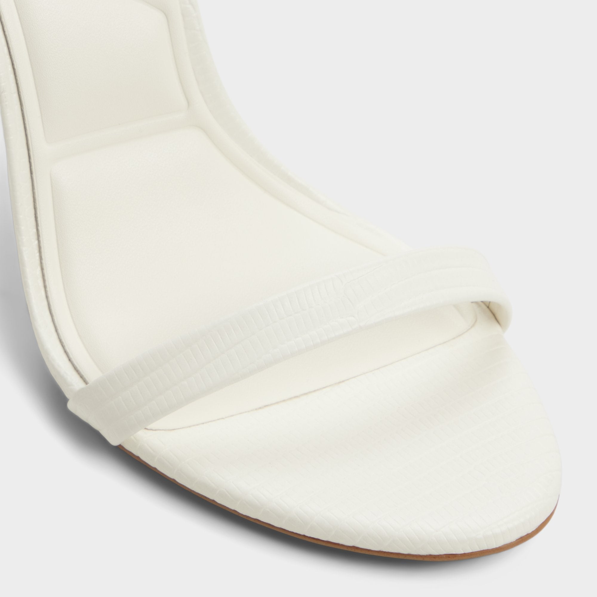 Aldo Maristou-xt White Women's Heeled sandals - Strappy heeled sandal, Stiletto heel White