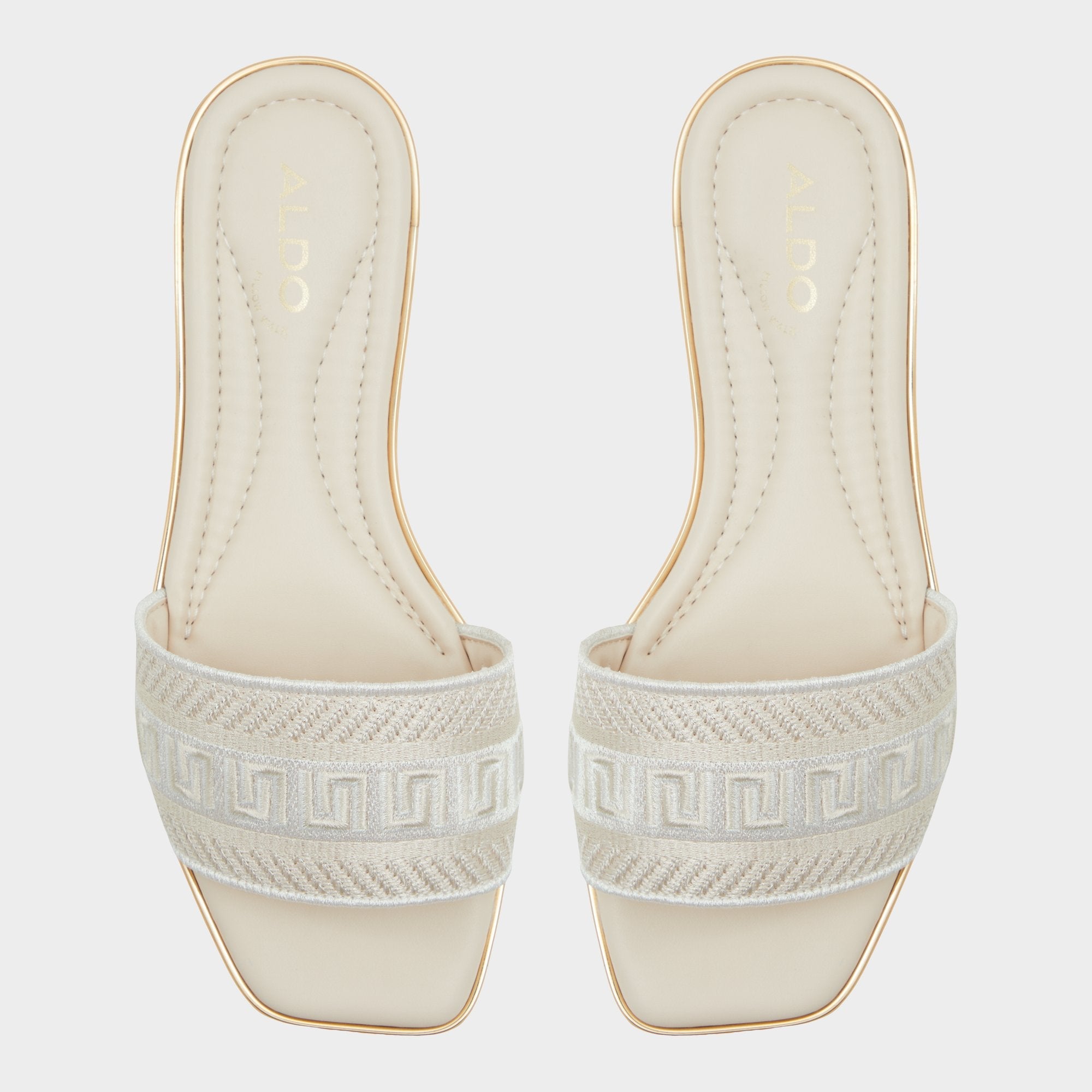 Aldo Oceania Other Beige Women's Flats - Slide sandal Other beige