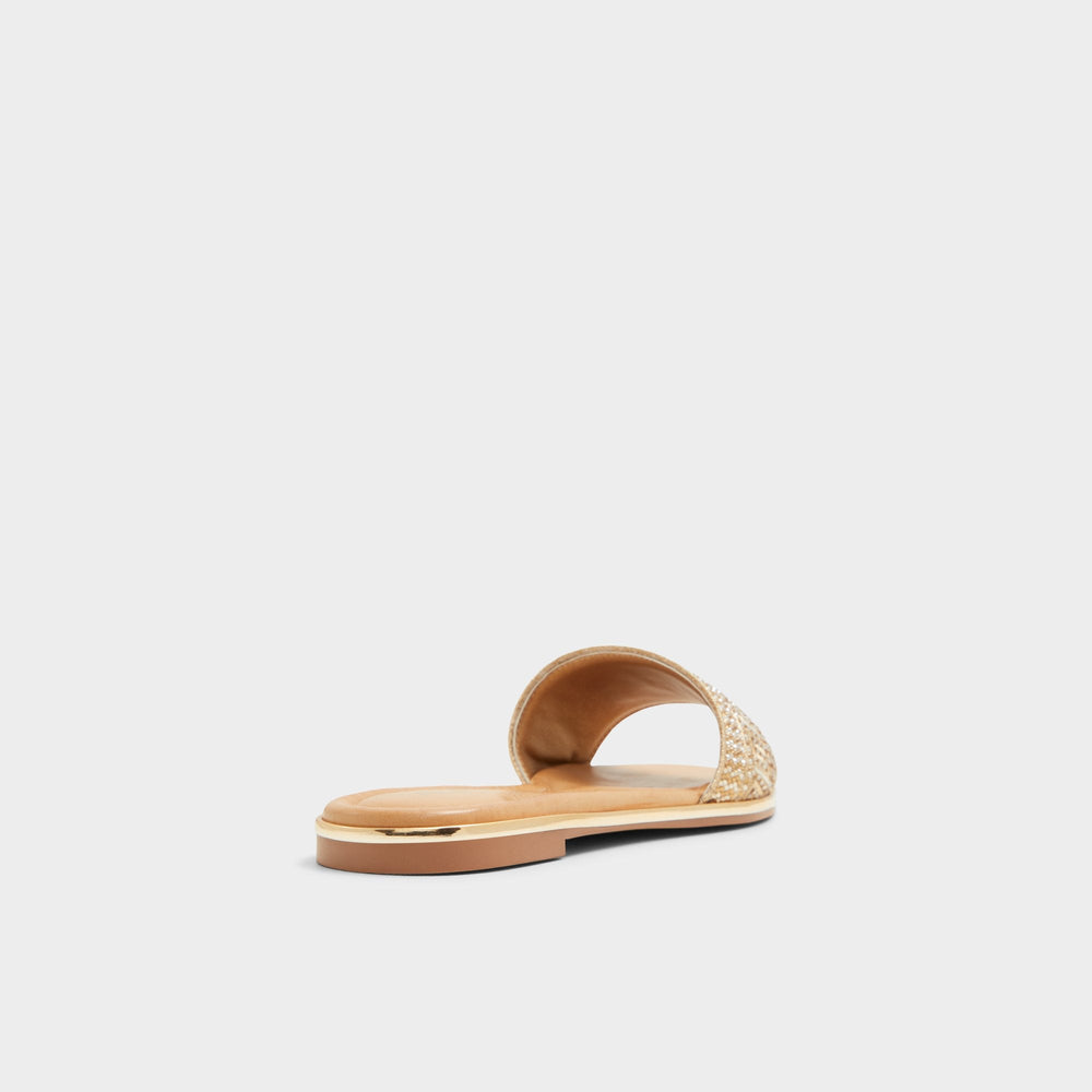 Aldo Oceania in Xt Gold - Slide sandal Gold