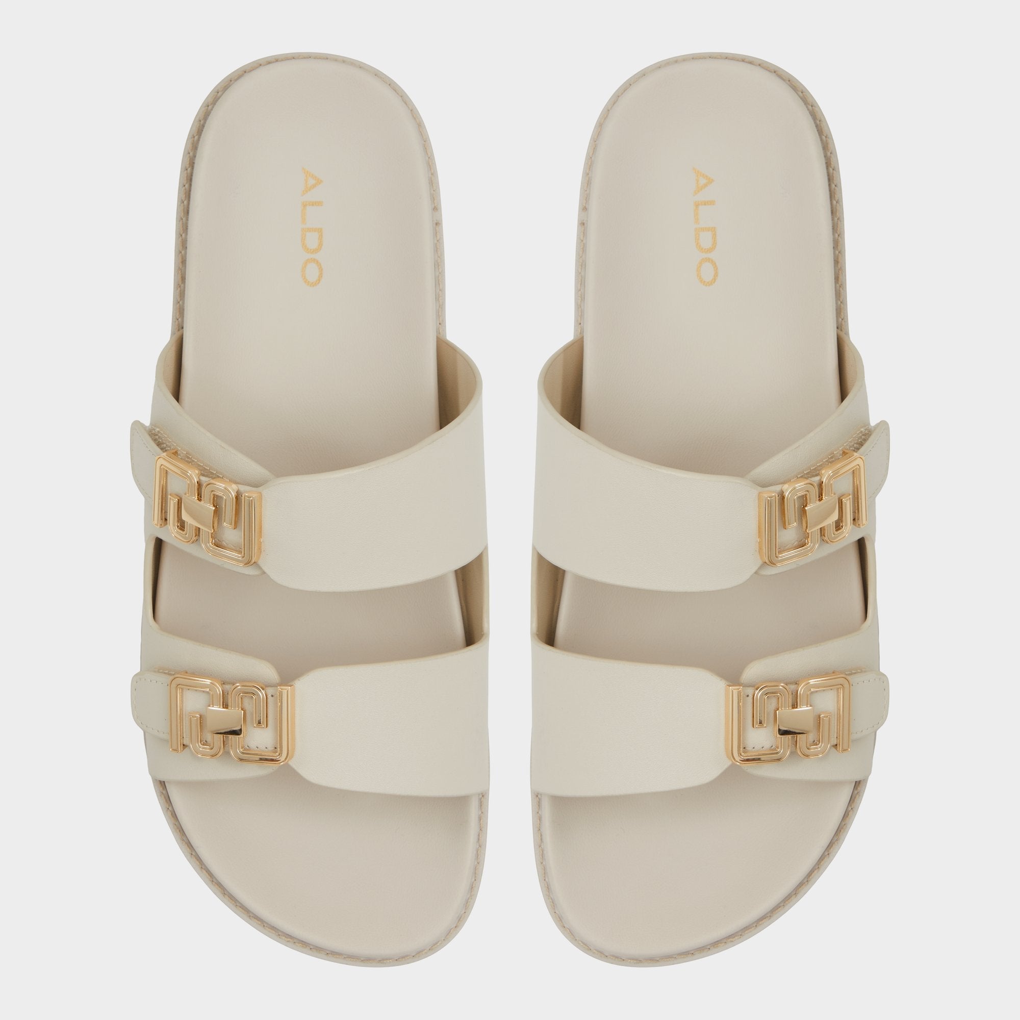 Aldo Alessie Other White Women's Footbed sandals - Footbed sandal, Footbed sandal Other white