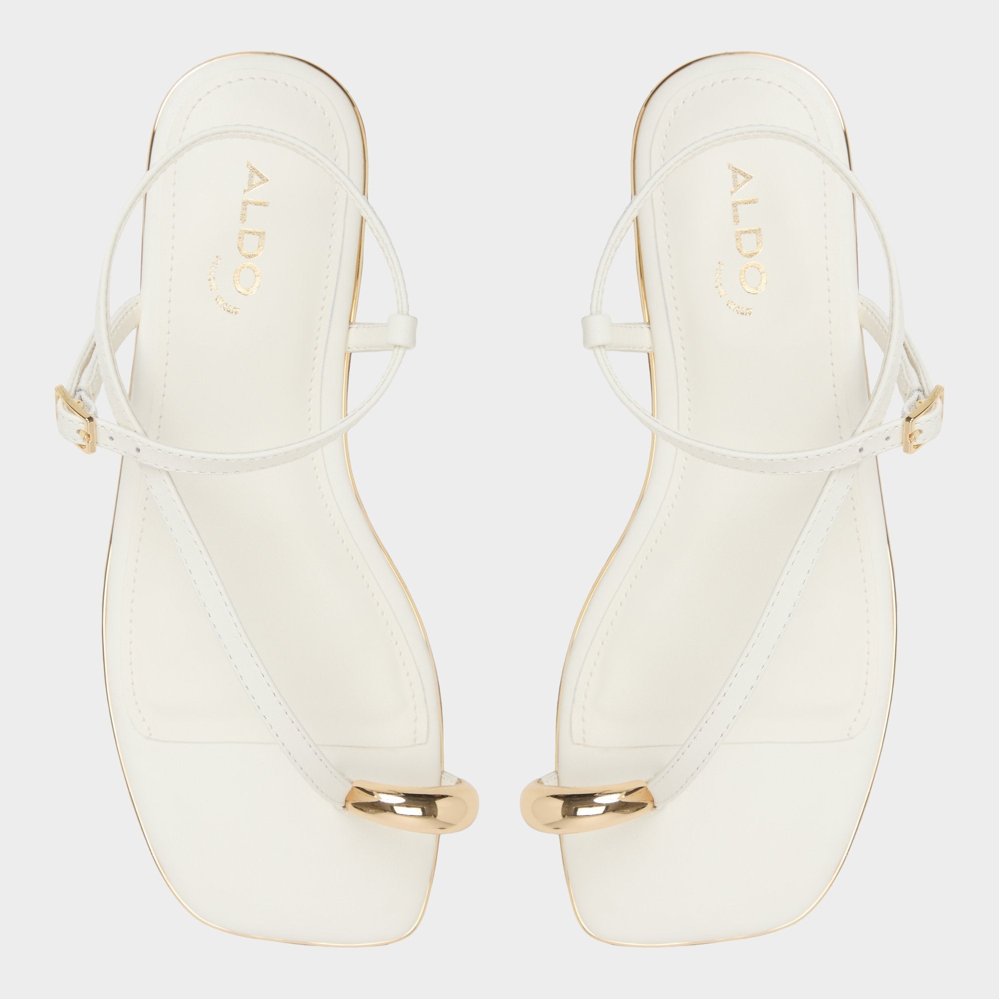 Aldo Jomalina White Women's Flats - Strappy flat sandal White