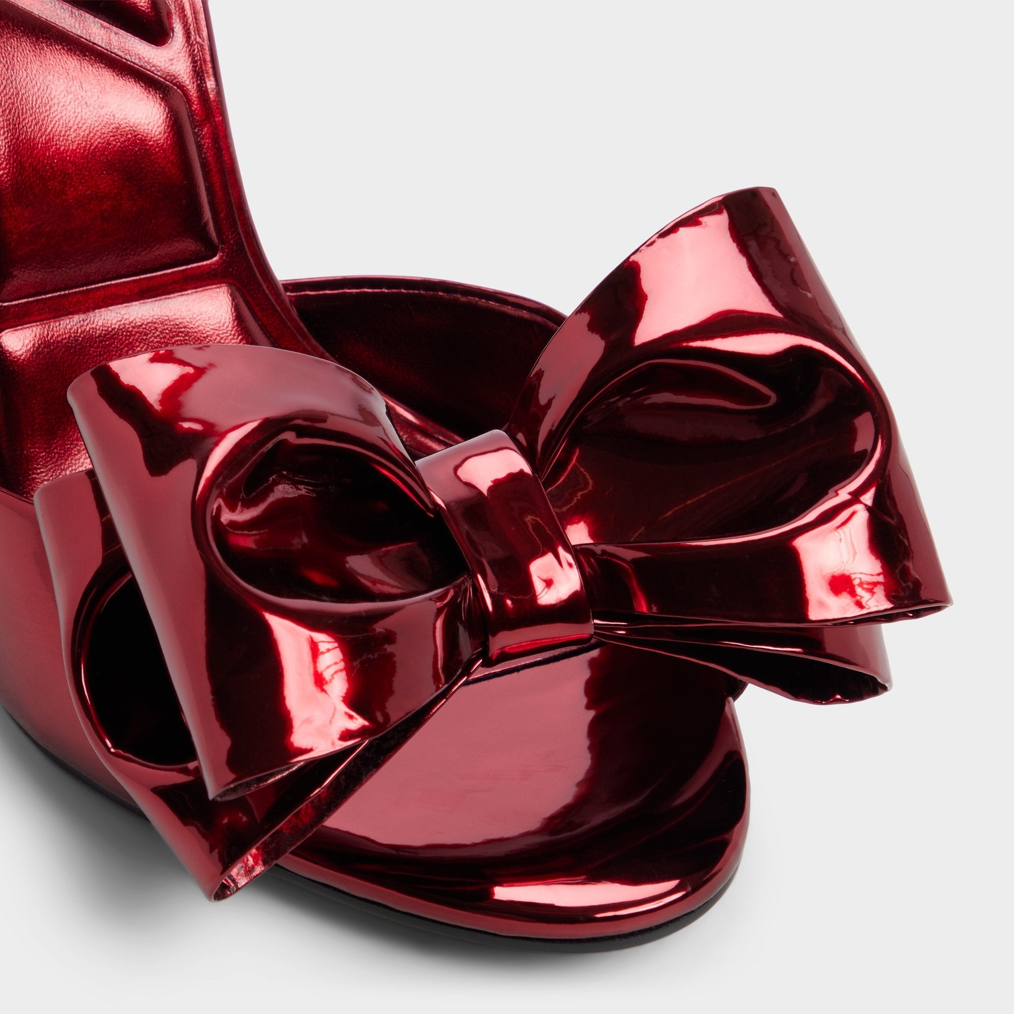 Aldo Tinsletta in Medium Red - Heeled sandal, Stiletto heel Medium red