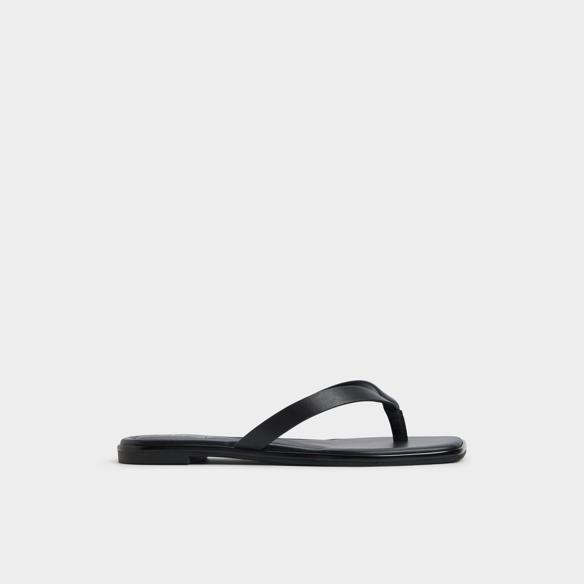 Aldo Theao Black Women's Flats - Flip flop Black