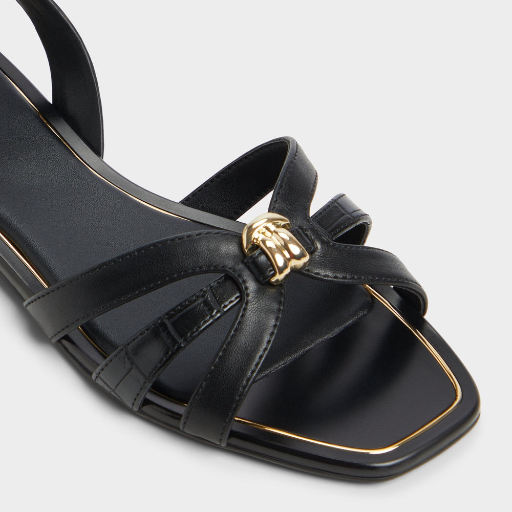 Aldo Marassita Black Women's Slingbacks - Flat sandal Black