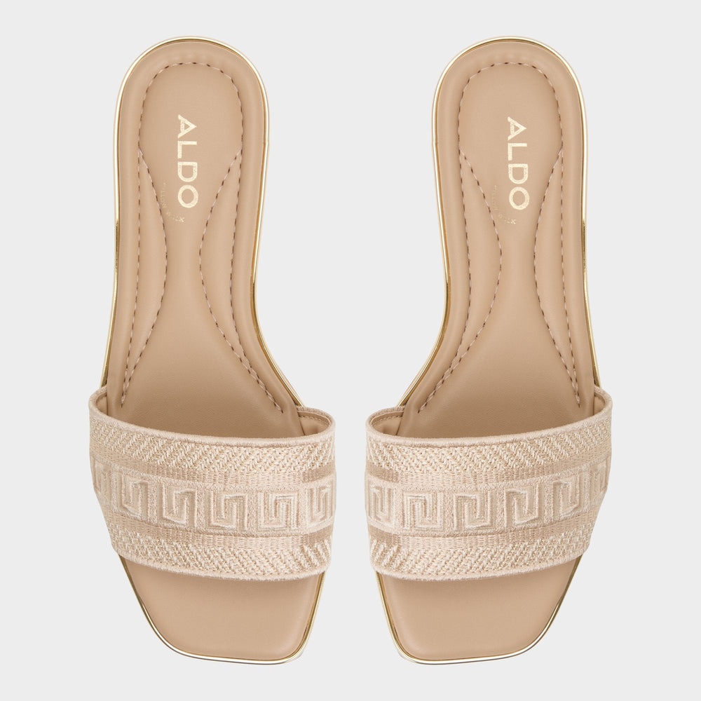 Aldo Oceania Sand Women's Flats - Slide sandal Sand
