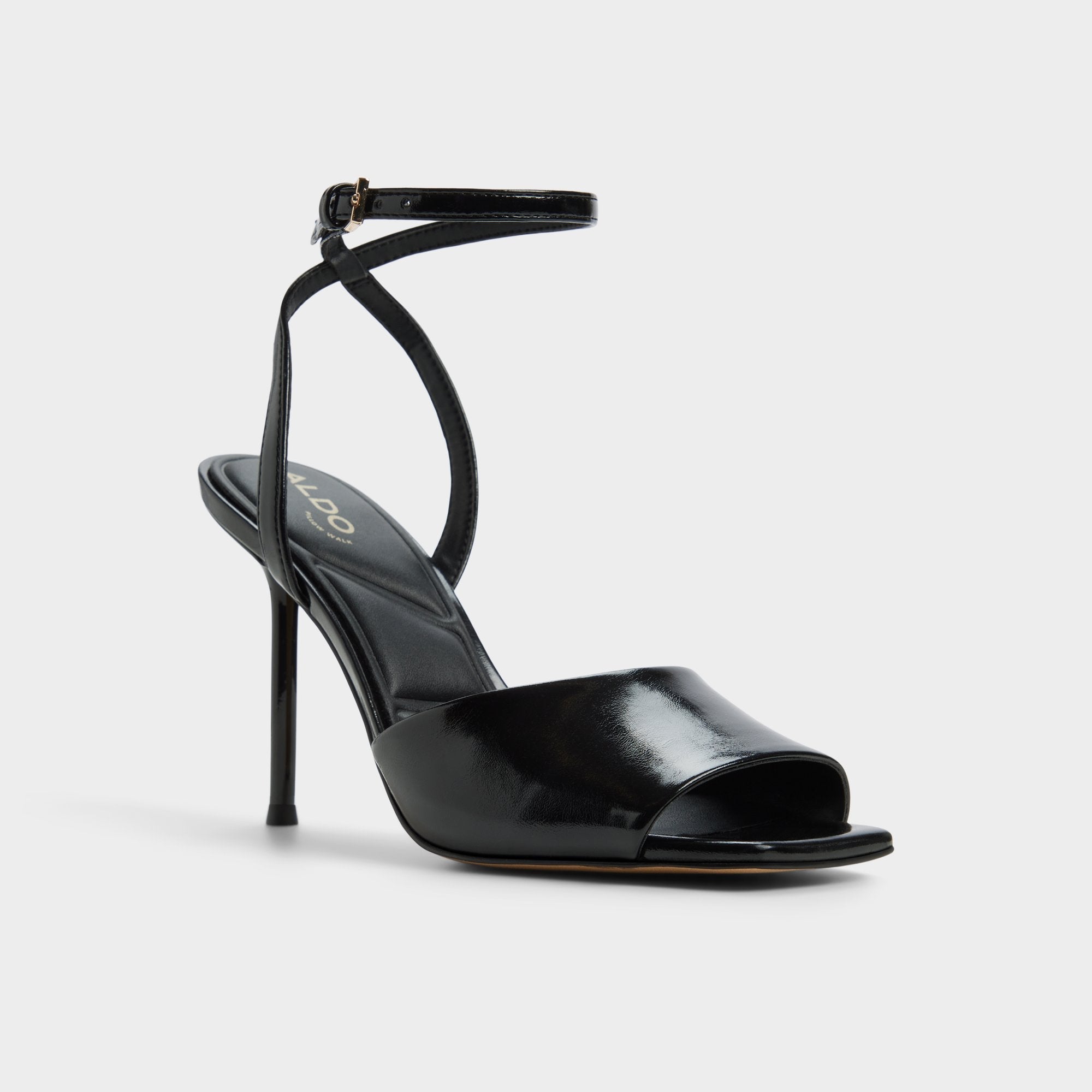 Aldo Kaiasien in Black - Heeled sandal, Stiletto heel Black