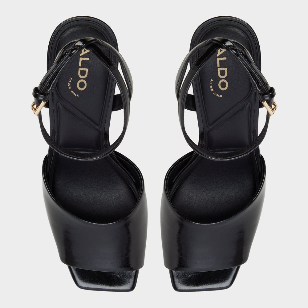Aldo Kaiasien in Black - Heeled sandal, Stiletto heel Black