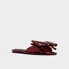 Aldo Bowetta in Medium Red - Slide sandal Medium red