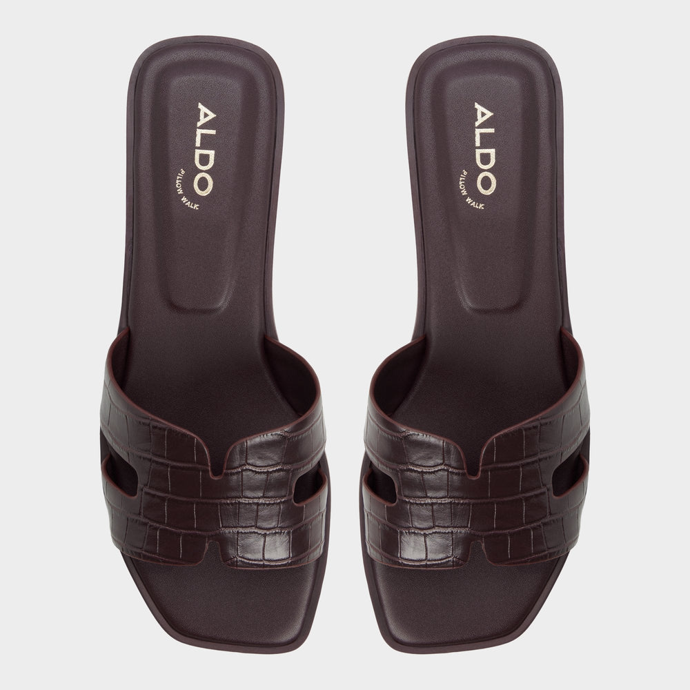 Aldo Itsandal in Bordo - Slide sandal Bordo