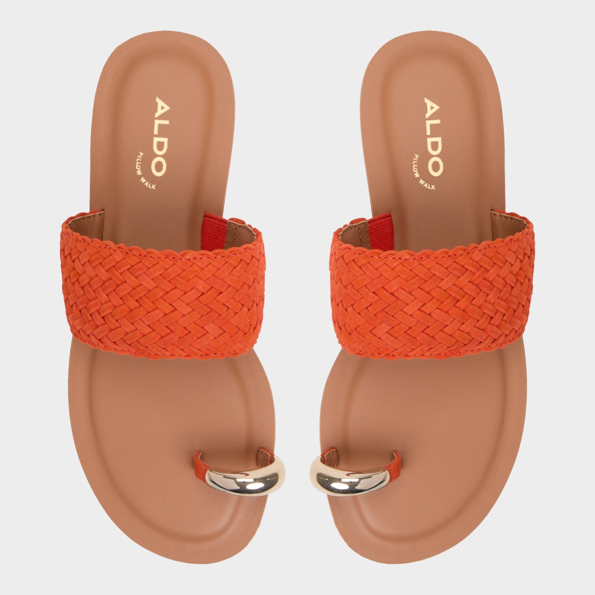 Aldo Beachwalk Medium Red Women's Travel essentials - Slide sandal Medium Red
