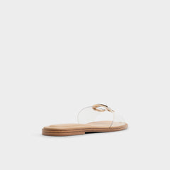 Aldo Tidella Clear Women's Flats - Slide sandal Clear