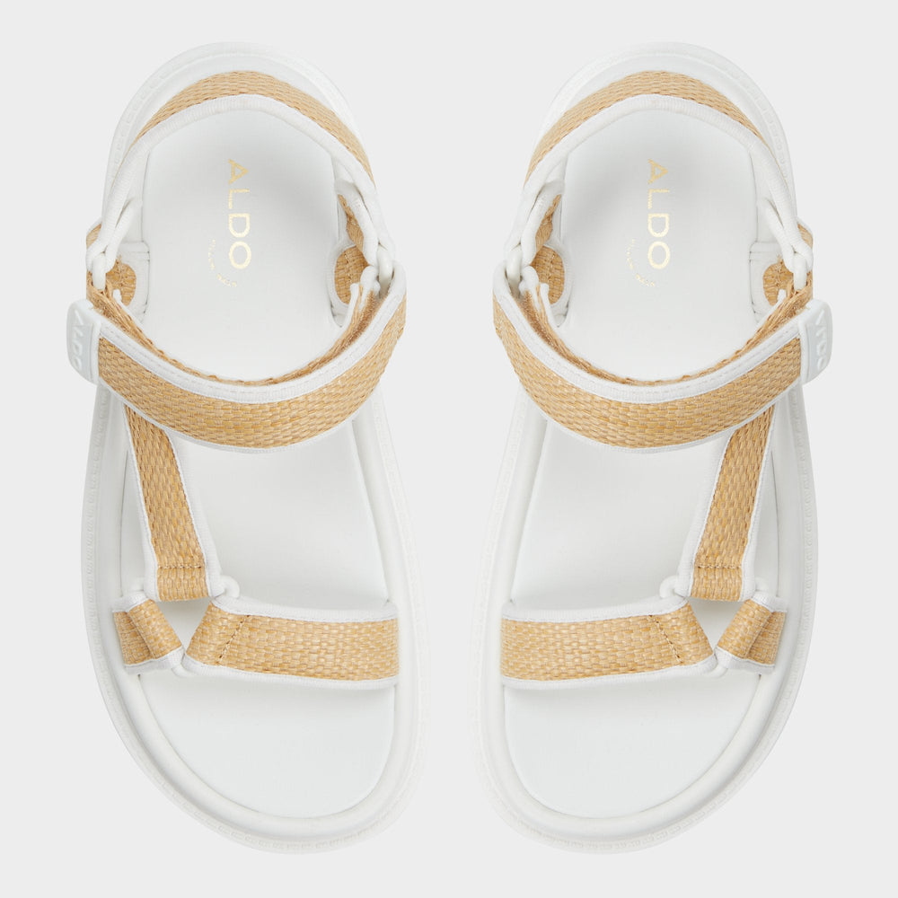 Aldo Oceana Natural Women's Footbed sandals - Footbed sandal Natural