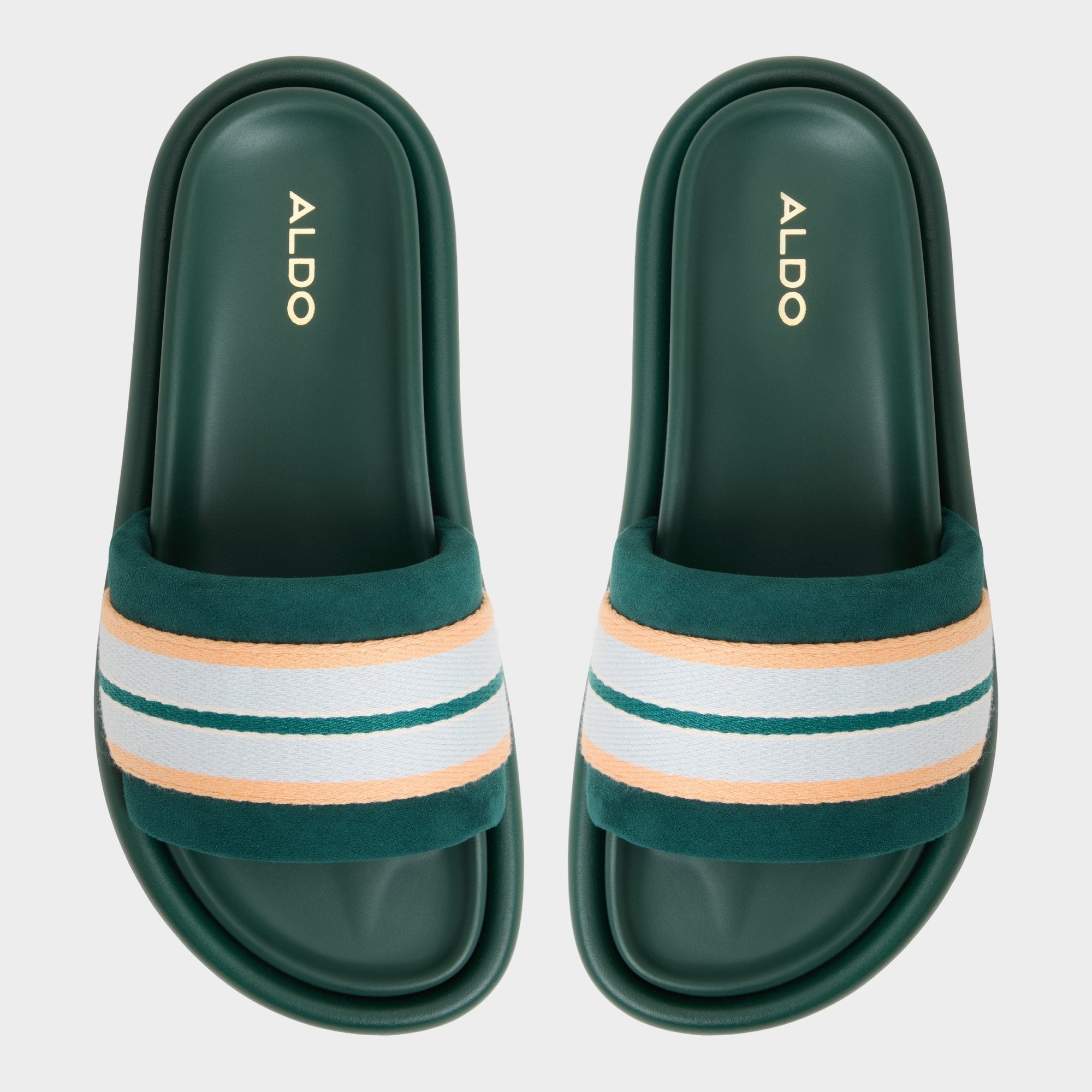 Aldo Nydelagan in Open Green - , Footbed sandal Open green