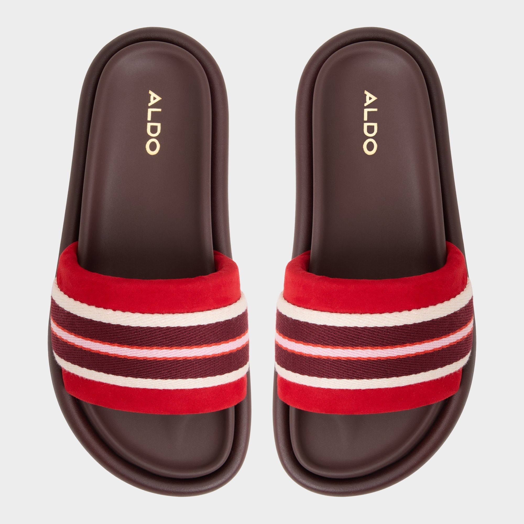 Aldo Nydelagan in Open Red - , Footbed sandal Open red