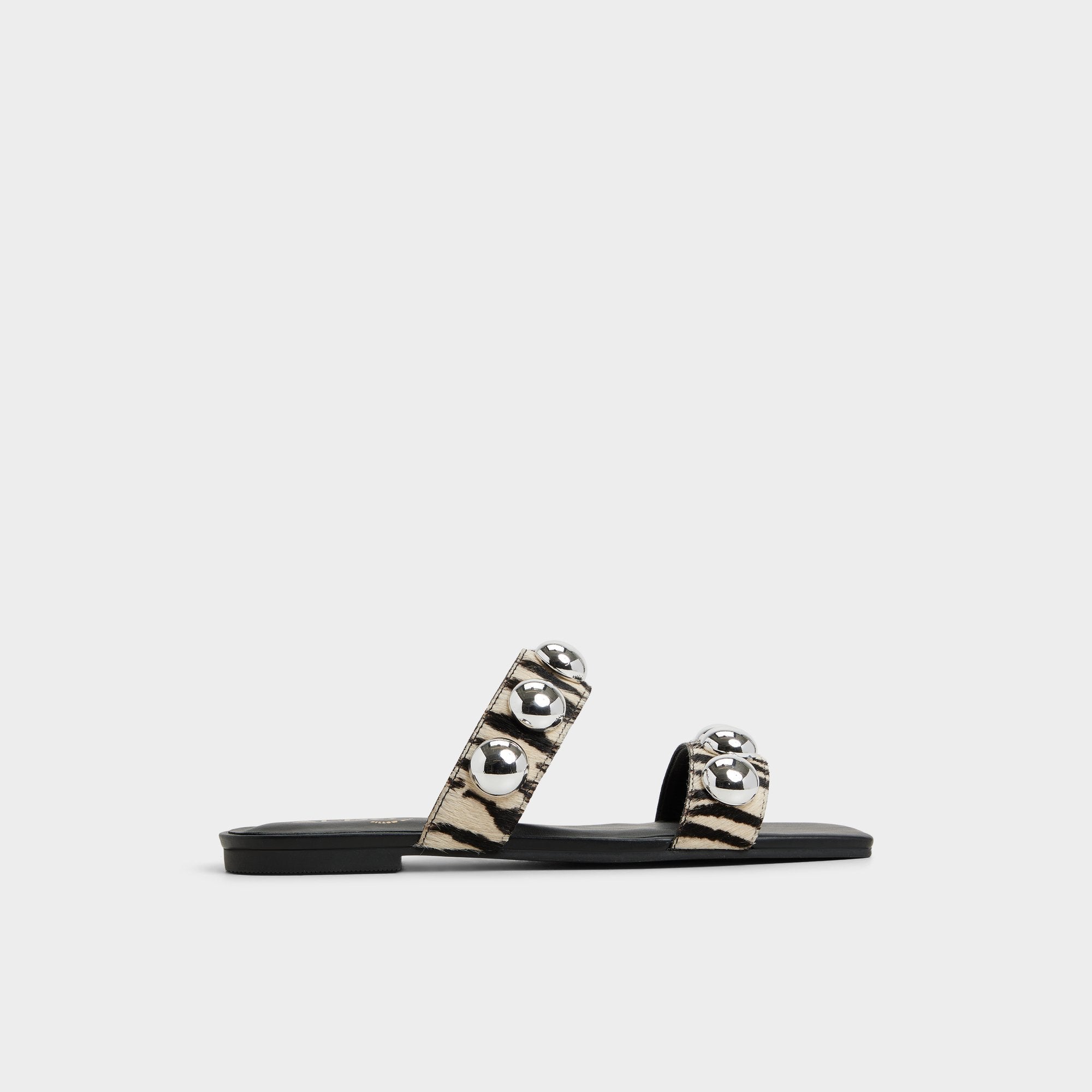 Aldo Katalena in White Black - Slide sandal White/Black