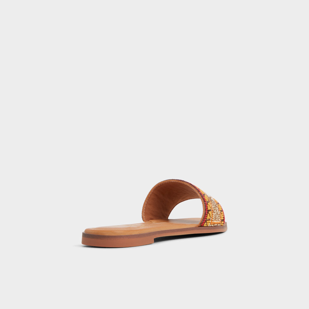 Aldo Seavacay Brown Multi Women's Flats -  Brown Multi