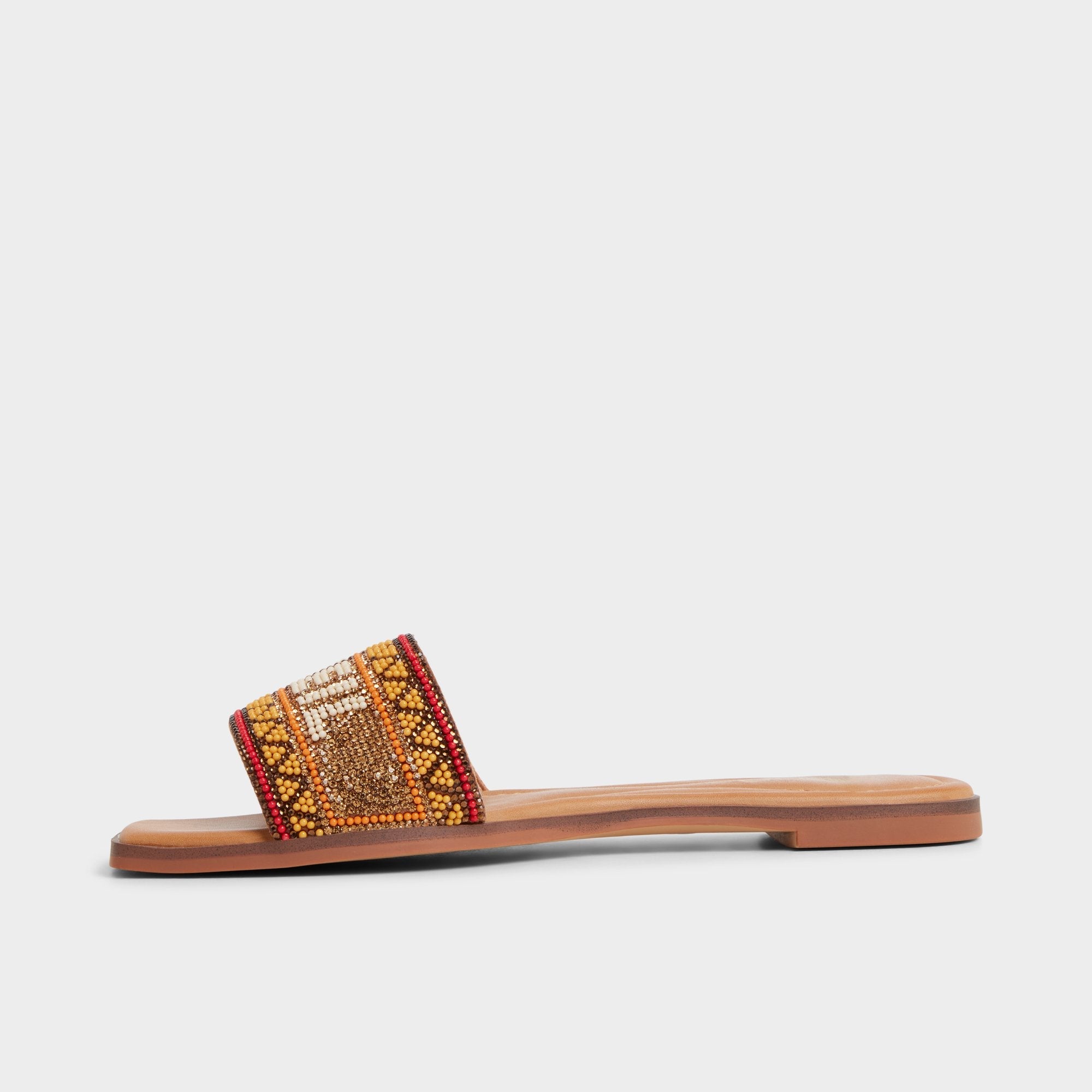 Aldo Seavacay Brown Multi Women's Flats -  Brown Multi