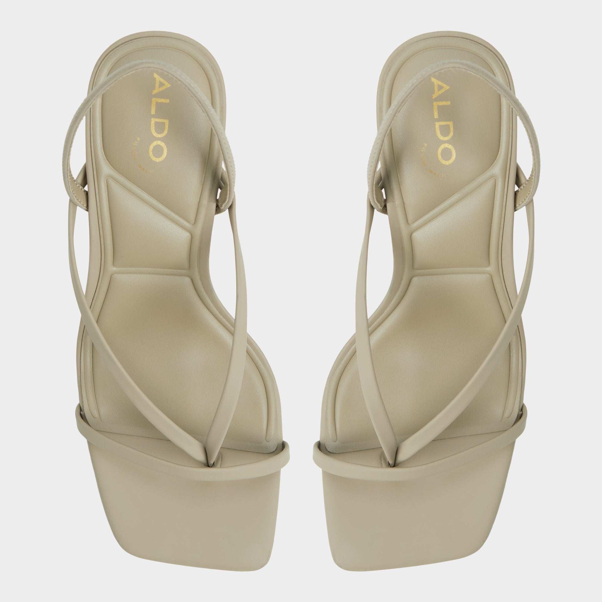 Aldo Riva Other Green Women's Strappy sandals - Sling back heeled sandal, Stiletto heel Other Green