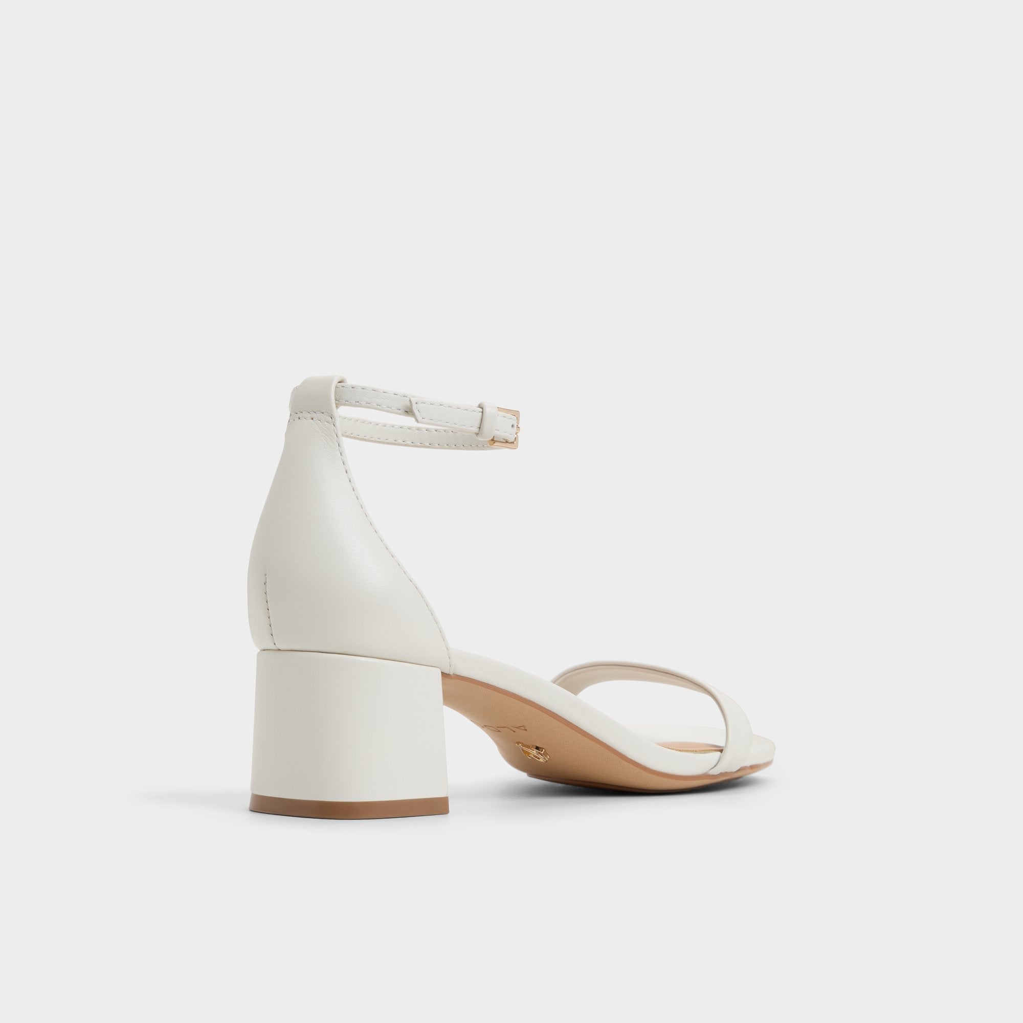 Aldo Calliope White/Bone Women's Block heels - Heeled sandal, Block heel White/Bone