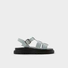 Aldo Linettie in Other Blue - Gladiator sandal, Footbed sandal Other Blue