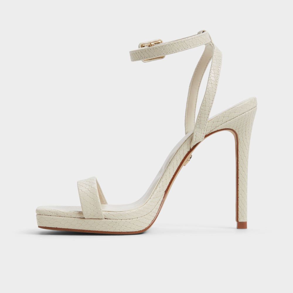 Aldo Kaathy Light Brown Women's Strappy Heels - Strappy heeled sandal Light Brown