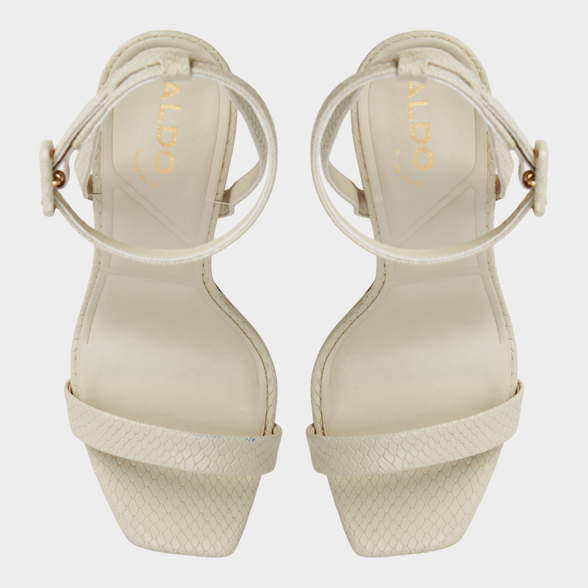 Aldo Kaathy Light Brown Women's Strappy Heels - Strappy heeled sandal Light Brown