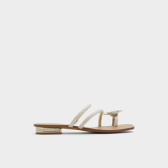 Aldo Garberia Silver Women's Flats - Flip flop Silver