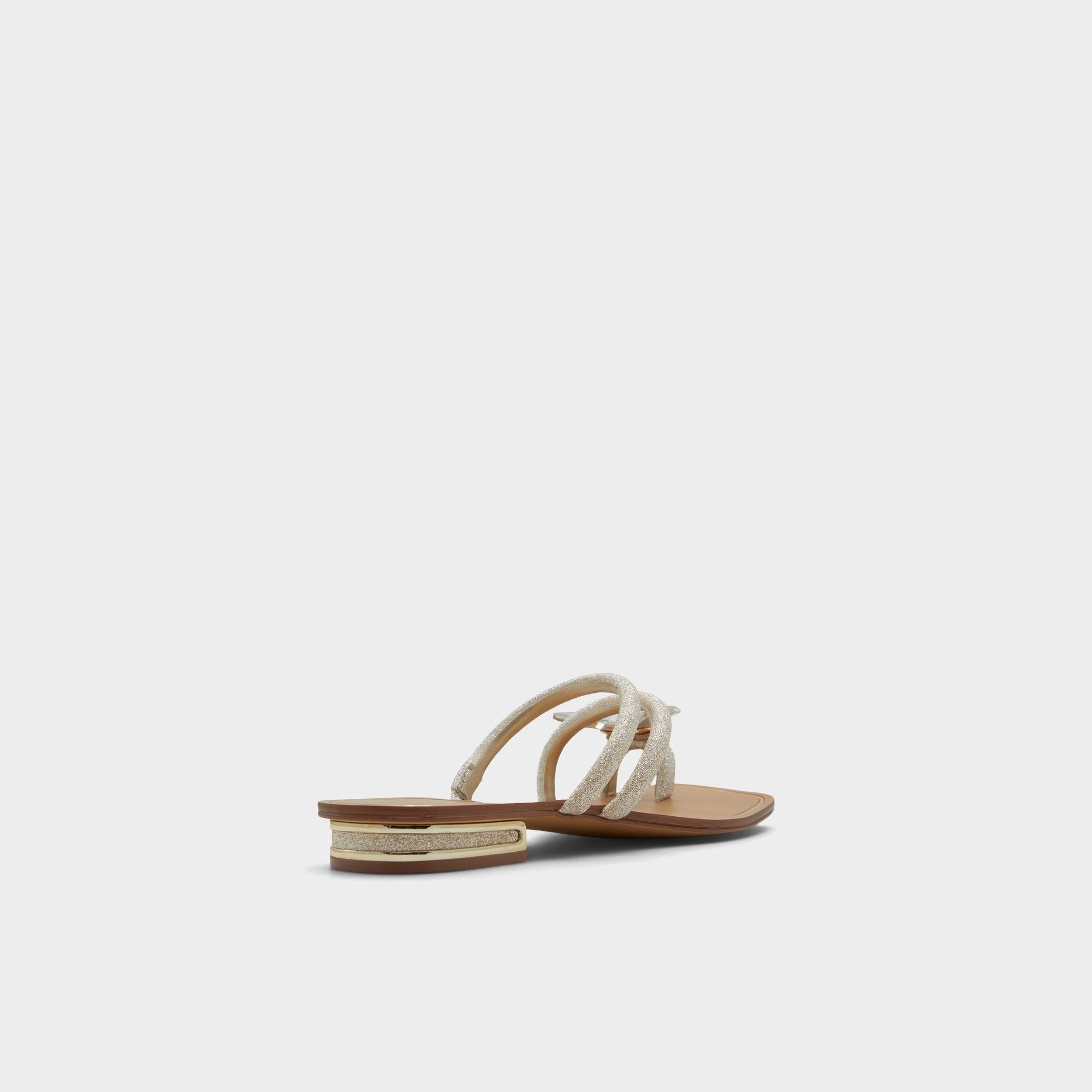 Aldo Garberia Silver Women's Flats - Flip flop Silver