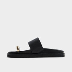 Aldo Beachstroll Black Women's Footbed sandals - Footbed sandal, Footbed sandal Black