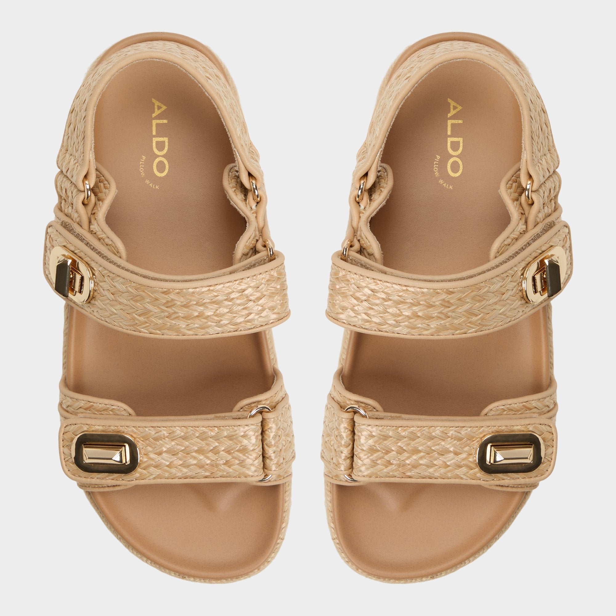 Aldo Sunhaven Open Natural Women's Travel essentials - Footbed sandal Open Natural