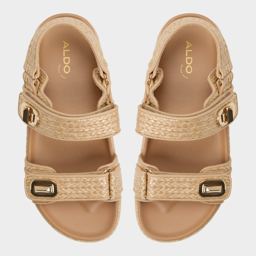 Aldo Sunhaven Open Natural Women's Travel essentials - Footbed sandal Open Natural
