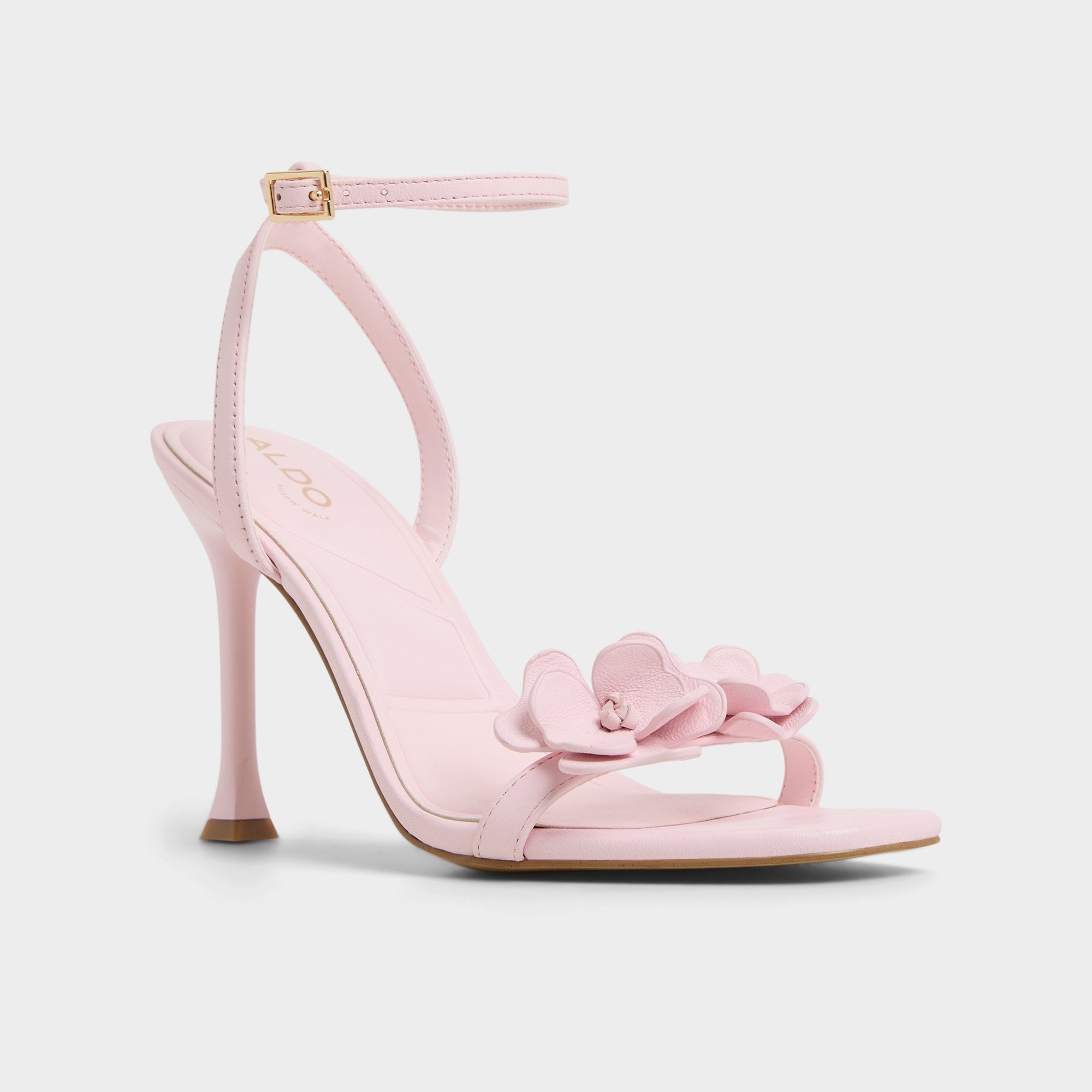 Aldo Daisylily Light Pink Women's Heeled sandals - Strappy heeled sandal, Stiletto heel Light Pink