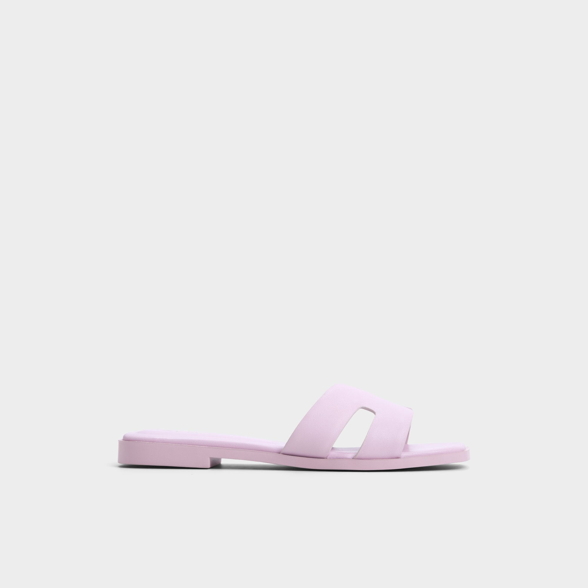 Aldo Itsandal Light Purple Women's Flats - Slide sandal Light purple