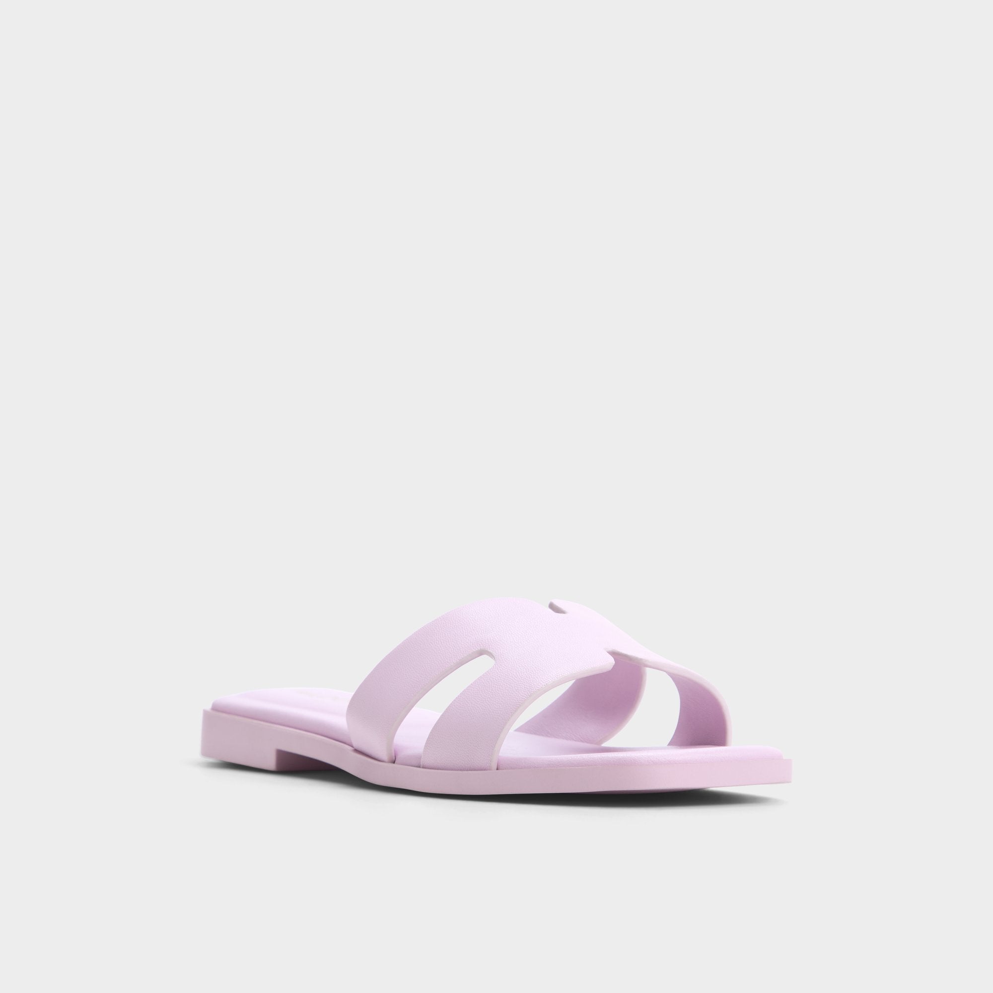 Aldo Itsandal Light Purple Women's Flats - Slide sandal Light purple
