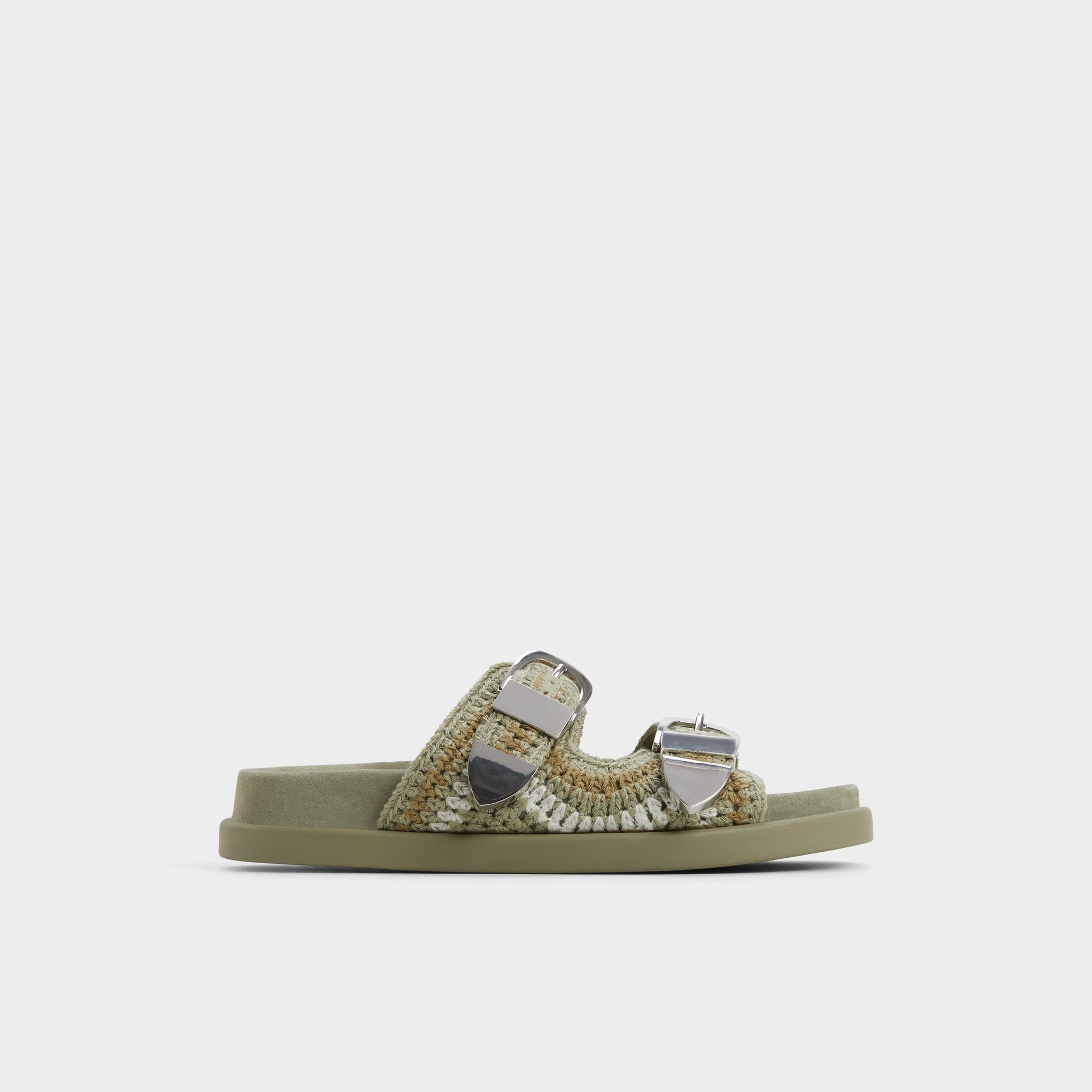 Aldo Bohodream Khaki Women's Footbed sandals - Footbed sandal Khaki