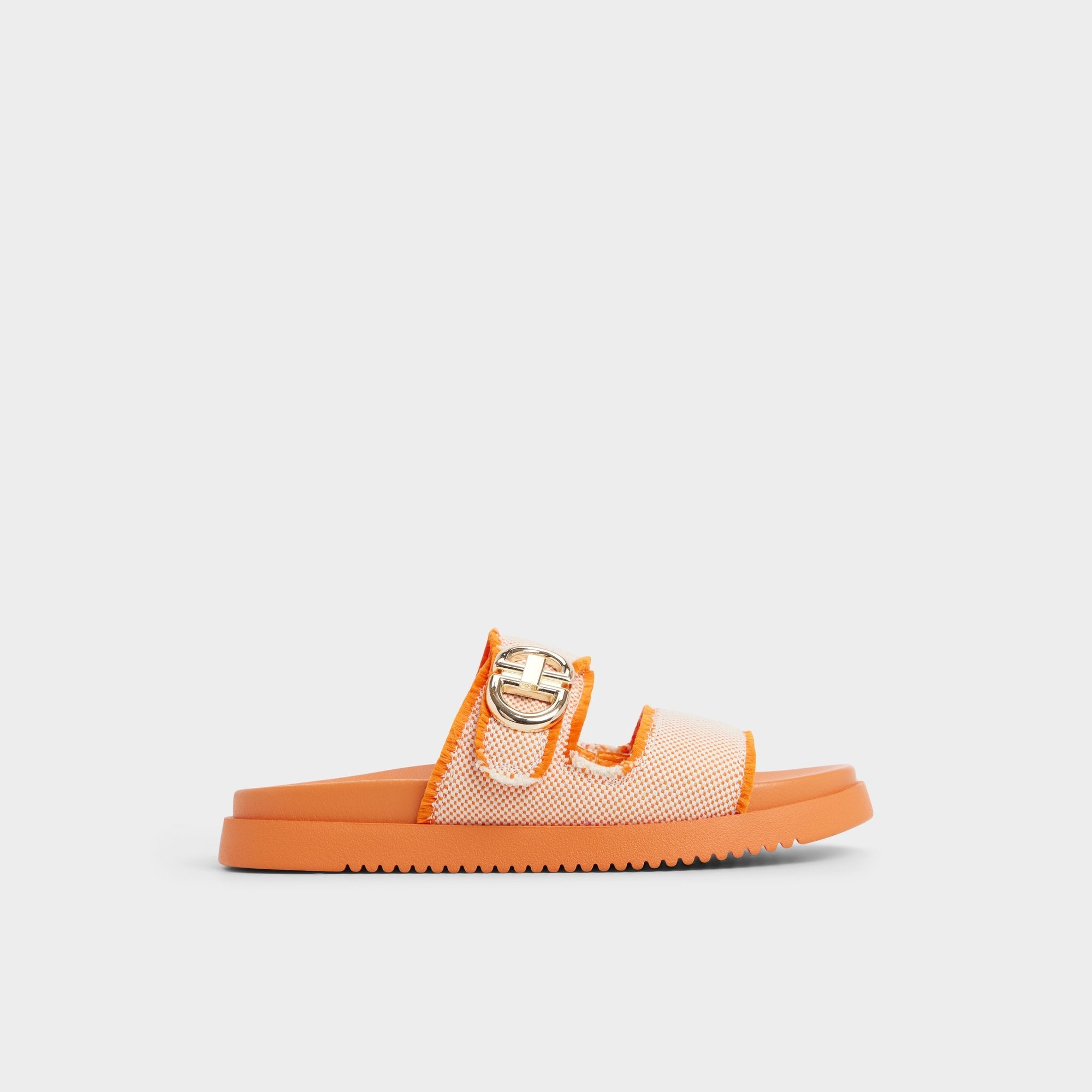 Aldo Daisymae Orange Women's Footbed sandals -  Orange