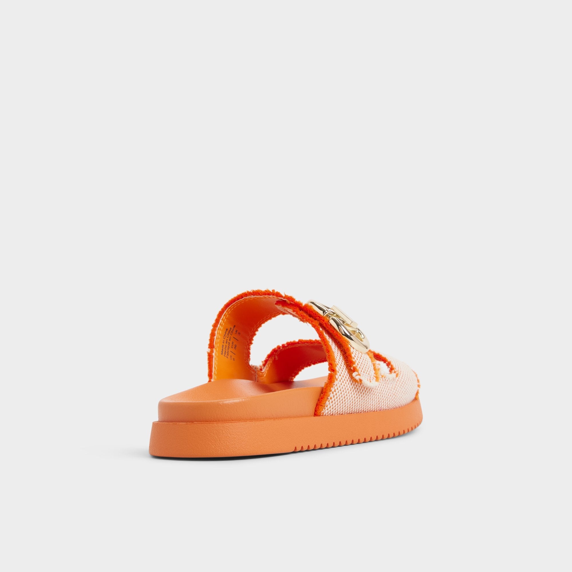 Aldo Daisymae Orange Women's Footbed sandals -  Orange