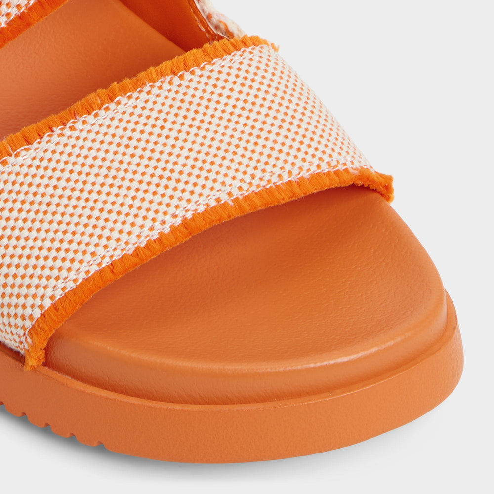 Aldo Daisymae Orange Women's Footbed sandals -  Orange