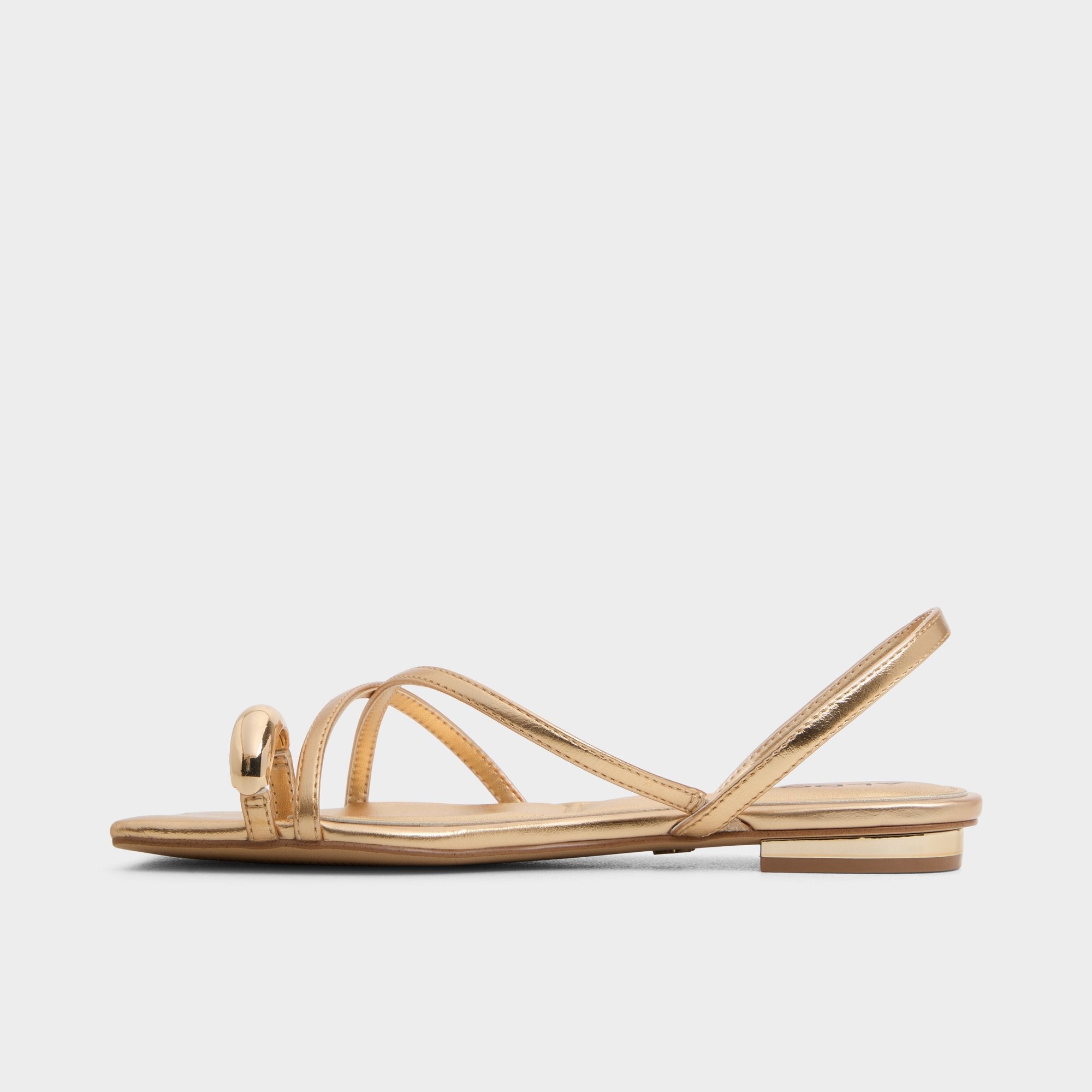 Aldo Synthesa Gold Women's Travel essentials - Flip flop Gold