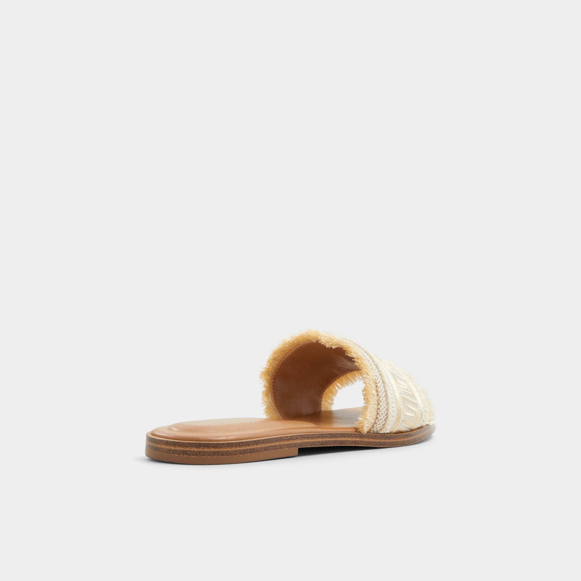 Aldo Nalani Gold Women's Flats - Slide sandal Gold