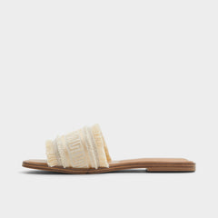 Aldo Nalani Gold Women's Flats - Slide sandal Gold
