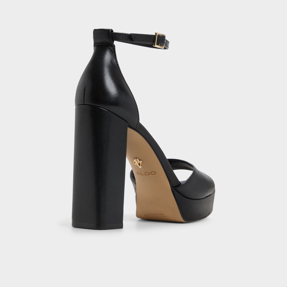 Aldo Enaegyn2.0 Other Black Women's Platform sandals - Strappy heeled sandal, Platform Other Black